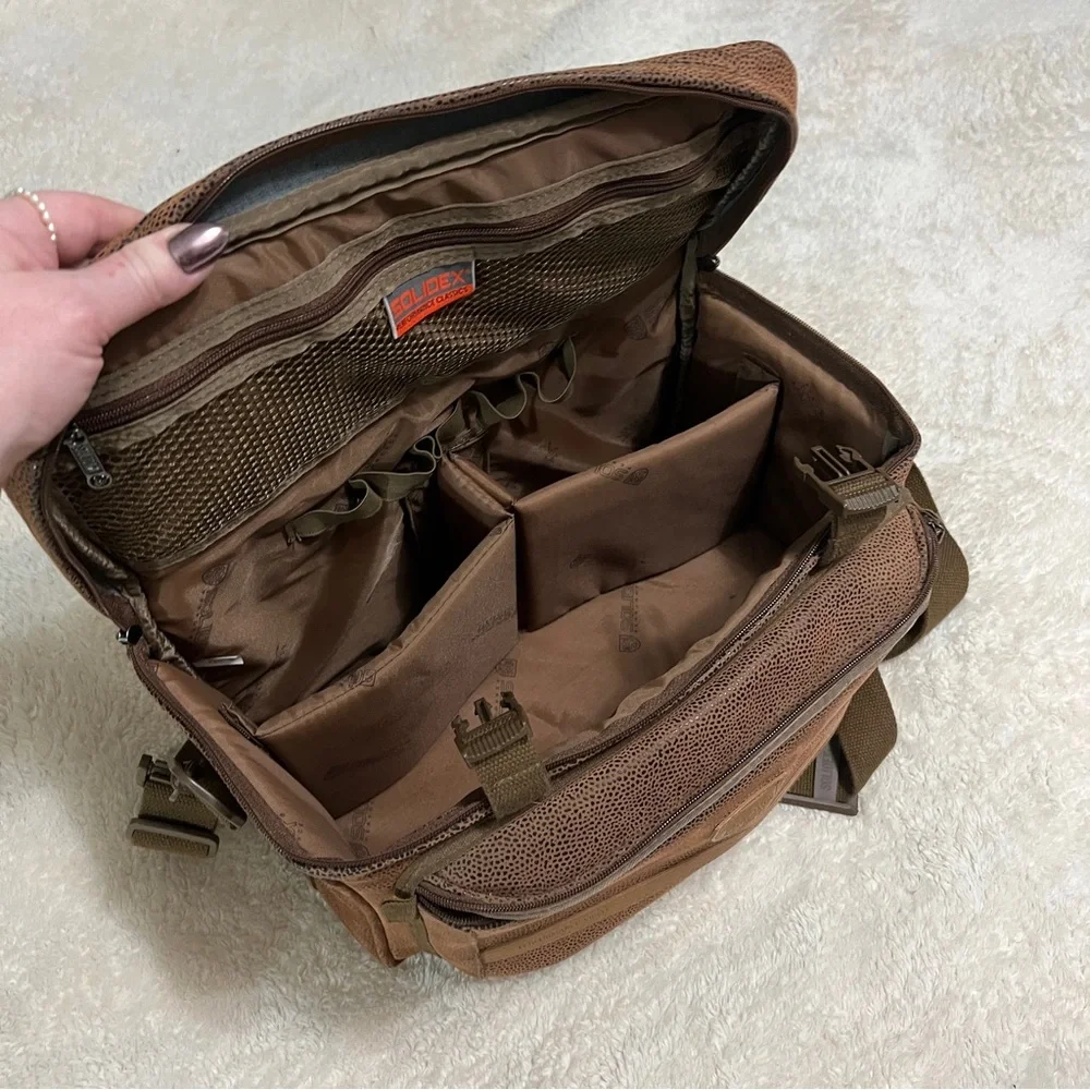 Brown Leather Camera Bag